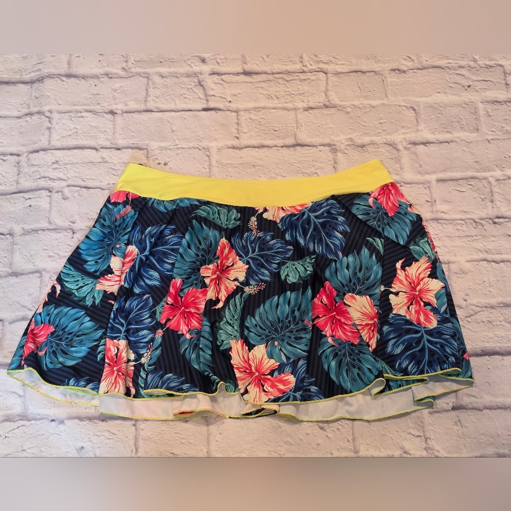 Tropical Floral Women's Skort